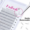 Picture of Volume Lash Extensions 3D 5D Premade Fans Eyelash Extensions .07 .10 Premade Lash Fans C D Curl Volume Lashes 8-20mm Length Available (3D-0.10-D, 12mm)