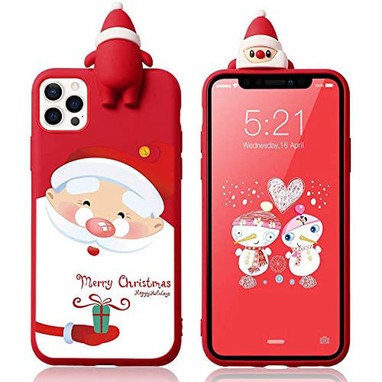 GetUSCart Esakycn for iPhone 12 iPhone 12 Pro Christmas Case