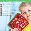 Picture of Christmas Stickers for Kids 200 Holiday Stickers for Party Favors 8 Sheets