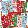 Picture of Christmas Stickers for Kids 200 Holiday Stickers for Party Favors 8 Sheets