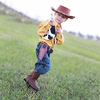 Picture of Brown Cowboy Hat for Toddlers & Kids Felt - for Woody Inspired Costume Hat for Boy Ages 1-3, 2-4, Sheriff Cowboy Hat, for Toy Story Themed Birthday Party by 4E's Novelty