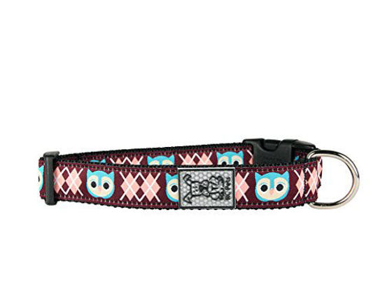 Picture of RC Pets 5/8 Inch Adjustable Dog Clip Collar, X-Small, Owl