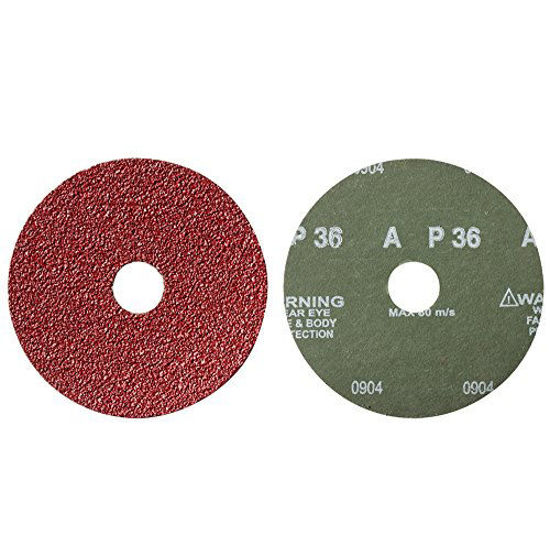 Picture of Mercer Industries 317060 60 Grit Aluminum Oxide Resin Fiber Discs (5 Pack), 5 x 7/8"