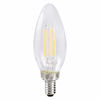 Picture of SYLVANIA ECO LED B10 Light Bulb, 60W Equivalent, Efficient 5.5W, 7 Year, 500 Lumens, Non-Dimmable, Clear, 5000K Daylight - 6 Pack (40879)