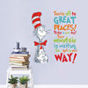 Picture of Decalplanet Dr Seuss Inspirational Wall Decal Quotes Kids Wall Stickers Saying Classroom Reading Room Baby Nursery Wall Decor