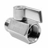 Picture of Beduan Mini Ball Valve Stainless Steel(316) 1/2" NPT Male x NPT Female Mini Ball Shutoff Valve (Pack of 1)