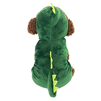 Picture of Dogs Clothes Small Pet Costume Halloween Dinosaur Costume Dog Clothing Puppy Outfits Funny Apperal (M)