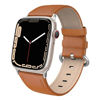 Picture of SWEES Leather Band Compatible for iWatch 41mm 40mm 38mm, Genuine Leather Replacement Strap Rose Gold Buckle Compatible iWatch Series 7 6 5 4 3 2 1, Sports & Edition Women