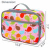 Picture of FlowFly Kids Lunch box Insulated Soft Bag Mini Cooler Back to School Thermal Meal Tote Kit for Girls, Boys, Bird
