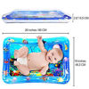 Picture of Tummy Time Water Mat Inflatable Baby Water Play mat for 3 6 9 Months Newborn Girl & Boy Early Activity Center