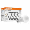 Picture of SYLVANIA ECO LED A19 Light Bulb, 100W Equivalent, Efficient 14.5W, 7 Year, 1450 Lumens, Non-Dimmable, Frosted, 2700K, Soft White - 6 Pack (40885)