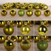 Picture of 10Pcs Christmas Balls Ornaments for Xmas Tree - Shatterproof Christmas Tree Decorations Large Hanging Ball Lemon Green3.2 x 10 Pack