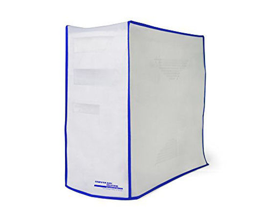 Picture of Dust and Water Resistant Silky Smooth Antistatic Vinyl Computer CPU dust Cover (6.5W x14H x14D)