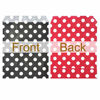 Picture of KEYYOOMY Candy Buffet Bags Small Paper Treat Bags (5 X 7 in, Red and Black Polka Dot)