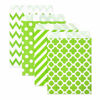 Picture of KEYYOOMY 100 Pcs Candy Buffet Bags Small Paper Treat Bags (Lime Green, 5 inch X 7 inch)