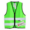 Picture of Salzmann 3M Children's High Visibility Safety Vest with Zipper | Made with 3M Reflective Material | Green