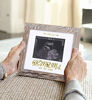 Picture of IHEIPYE Grandma Sonogram Picture Frame - Baby Announcement Gifts Grandparents Frame - Grandma Pregnancy Announcement Gift, Soon To Be Grandma Gifts, Hello Grandma See You Soon, Weathered White