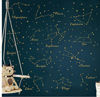 Picture of Constellation Wall Decal Twelve Constellations Stars Wall Stickers for Nursery Room Zodiac Astronomy Art Mural Kids Room Stars Decoration AM117 (Gold)