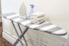 Picture of EPICA Silicone Coated Ironing Board Cover- Resists Scorching and Staining - 15" x54 (Grey Stripe)