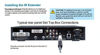 Picture of Inteset 38-56 kHz Wideband Infrared (IR) Receiver Extender Cable for Cable Boxes, DVR's & STB's. Check Compatibility.