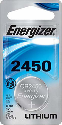 Picture of Energizer 3-Volt Coin Lithium Batteries CR2450 6 PK