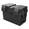 Picture of NOCO HM318BKS Group 24-31 Snap-Top Battery Box For Marine, RV, Camper And Trailer Batteries , Black