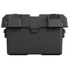 Picture of NOCO HM318BKS Group 24-31 Snap-Top Battery Box For Marine, RV, Camper And Trailer Batteries , Black