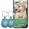 Picture of DISONTAG Pet ID Tags, Personalized Dog Tags,Cat ID Tag, Custom Dog Tags,Unique Information Display|Modifiable