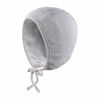 Picture of JANGANNSA Newborn Baby Hospital Hat Infant Set Head Cap Lovely Ears Belt Beanie 0-6Months (Blue+Gray)