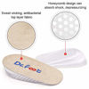 Picture of Dr.Foot Height Increase Insoles, Heel Cushion Inserts, Heel Lift Inserts for Leg Length Discrepancies (Large (1" Height))