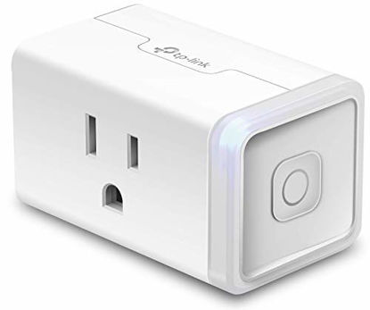 Picture of Kasa Smart Plug Mini, Smart Home Wi-Fi Outlet Works with Alexa & Google Home, Wi-Fi Simple Setup, No Hub Required - A Certified for Humans Device (HS105)