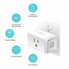 Picture of Kasa Smart Plug Mini, Smart Home Wi-Fi Outlet Works with Alexa & Google Home, Wi-Fi Simple Setup, No Hub Required - A Certified for Humans Device (HS105)