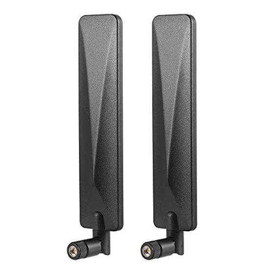 Picture of 4G LTE 9dBi SMA Male Wireless Network Router Cellular Paddle Antenna for MOFI 4500 4G LTE Wireless CPE Router Verizon Access Point Hotspot Gateway Industrial IoT Router Trail Camera2-Pack, Eifagur