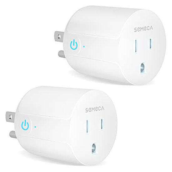 Govee Smart Plug, WiFi Bluetooth Outlets 2 Pack Work with Alexa