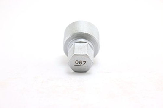 Picture of TEMO #57 Wheel Lock Lugnut Anti-Theft Lug Nut Screw Removal Socket Key S3055 Compatible for Bmw Vehicles