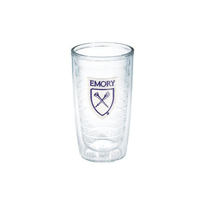 Picture of Tervis Emory University Emblem Individual Tumbler, 16 oz, Clear