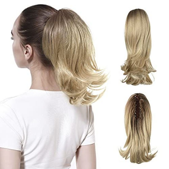 Ponytail extension short clearance hair