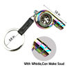 Picture of JDM Keychain,Turbo Keychan,Auto Parts Metal Key Chain With JDM Tag keychain,For JDM Wheel Tire Rim Keychain