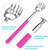 Picture of Bear Claw Back Scratcher Extendable, Metal Portable Telescopic Backscratchers with Rubber Handled 8 Pack