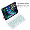 Picture of Ultra-Slim Bluetooth Keyboard Portable Mini Wireless Keyboard Rechargeable for Apple iPad iPhone Samsung Tablet Phone Smartphone iOS Android Windows (10 inch Light Green)