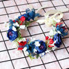 Picture of DDazzling Women Flower Headband Wreath Crown Floral Wedding Garland Wedding Festivals Photo Props (C Rose)