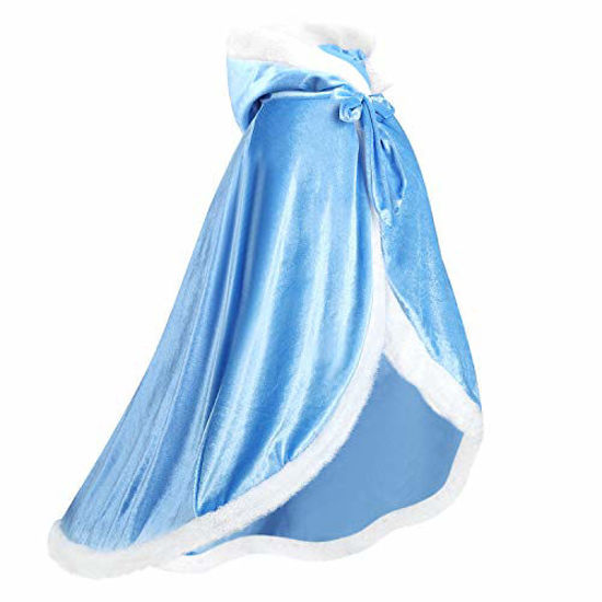 Picture of Girls Princess Cape Costume Dress Up for Toddler Cloaks