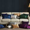 Picture of Ivory Velvet Decorative Throw Pillow Covers for Sofa Bed 2 Pack Soft Cushion Cover