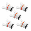 Picture of Joywayus 3/4" PT Male Thread PPR Pipe Fitting End Caps Connector Plug with Butterfly (Pack of 5)