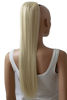 Picture of PRTTYSHOP 26" Hairpiece Ponytail Extension Drawstring Voluminous Straight Platinum Blonde PH614