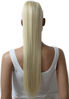 Picture of PRTTYSHOP 26" Hairpiece Ponytail Extension Drawstring Voluminous Straight Platinum Blonde PH614