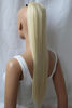 Picture of PRTTYSHOP 26" Hairpiece Ponytail Extension Drawstring Voluminous Straight Platinum Blonde PH614