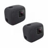 Picture of 2 Pack Windshield Wind Noise Reduction Foam Sponge Cover Windproof Housing Case Compatible with GoPro Hero 7 5 6 (2018) Black Camera