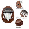 Picture of Kalimba Thumb Piano 8 Keys - Portable Mini Size Finger Piano Marimba Musical Instruments Solid Wood Mibra Gift for Kids and Piano Beginners Professional (Mini Size)