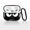 Picture of EZICOK Compatible with AirPods Pro Case Don't Touch Me Black Cool Cover with Keychain Big Eyes Cute Cartoon Shockproof Airpod Cases Accessories Smooth Soft Protective Skin for Apple Airpods Pro